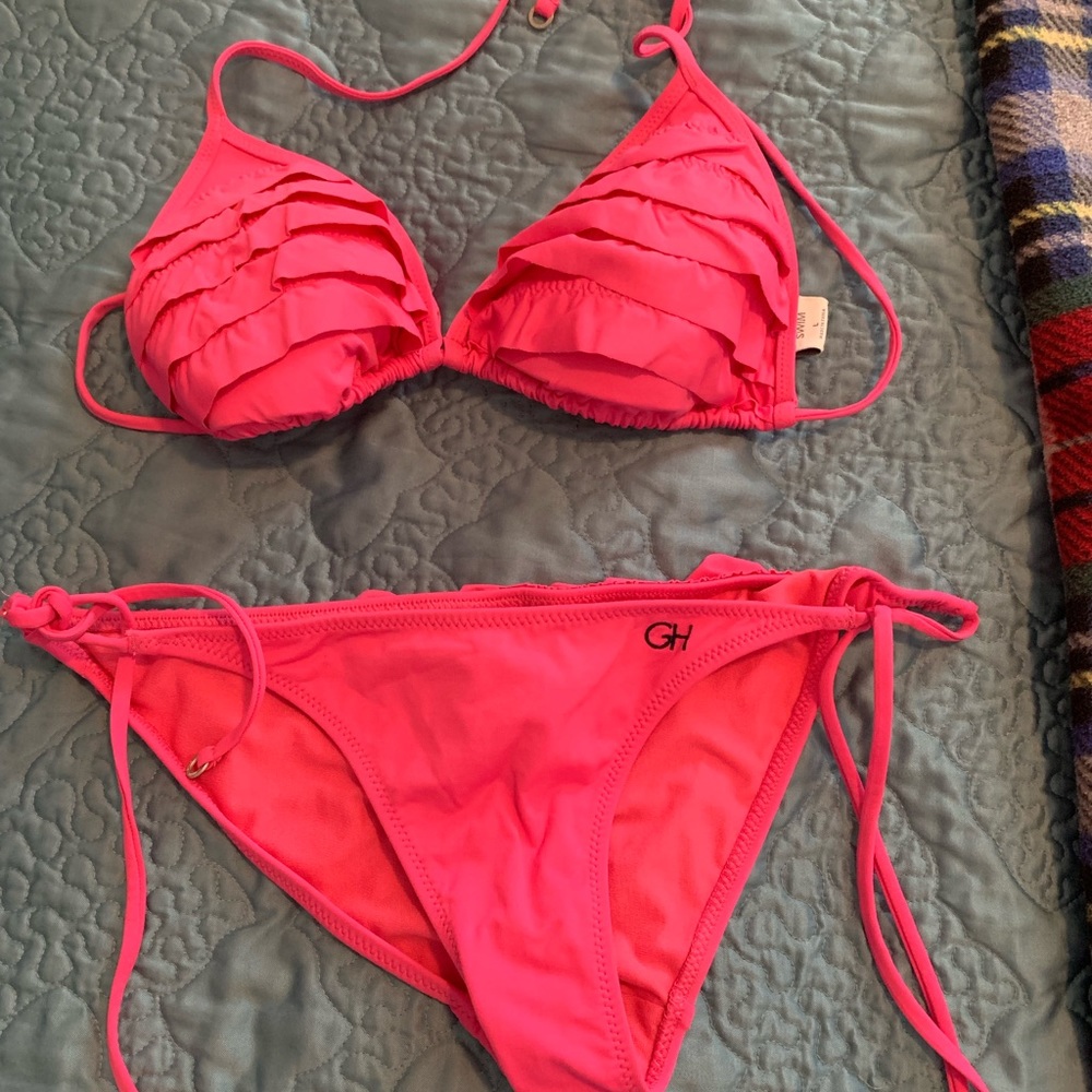 Pink String Bikini -Gilly Hicks